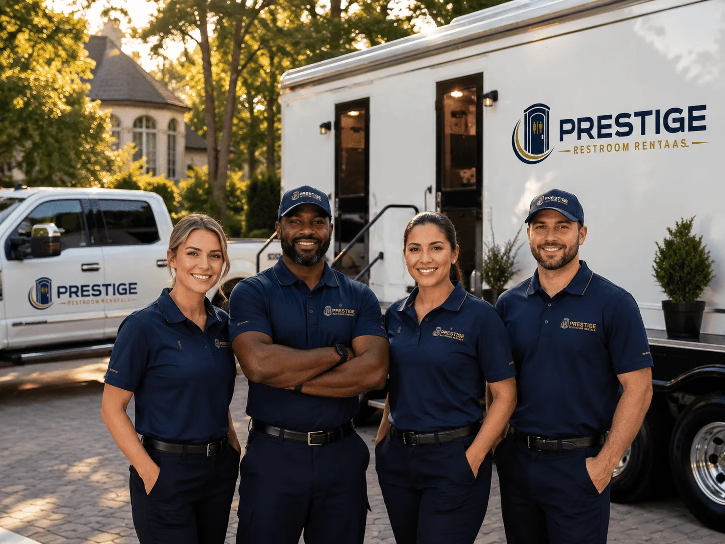 Trusted Luxury Portable Restrooms company in Dibble, OK